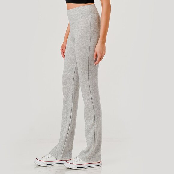 Shosho long flared grey Pants - Picture 4 of 4